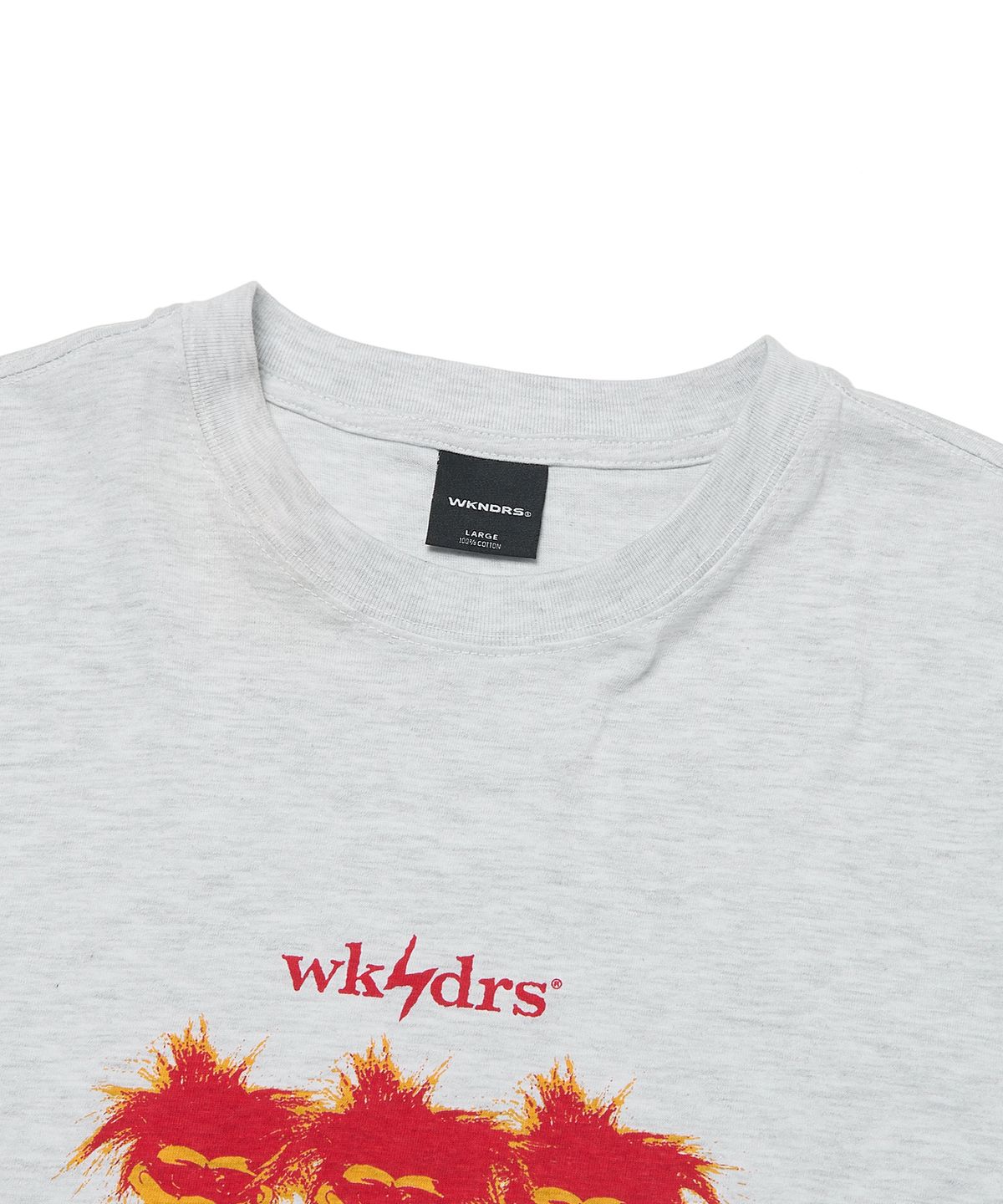 위캔더스(WKNDRS) THIEVES T-SHIRT (L.GREY)