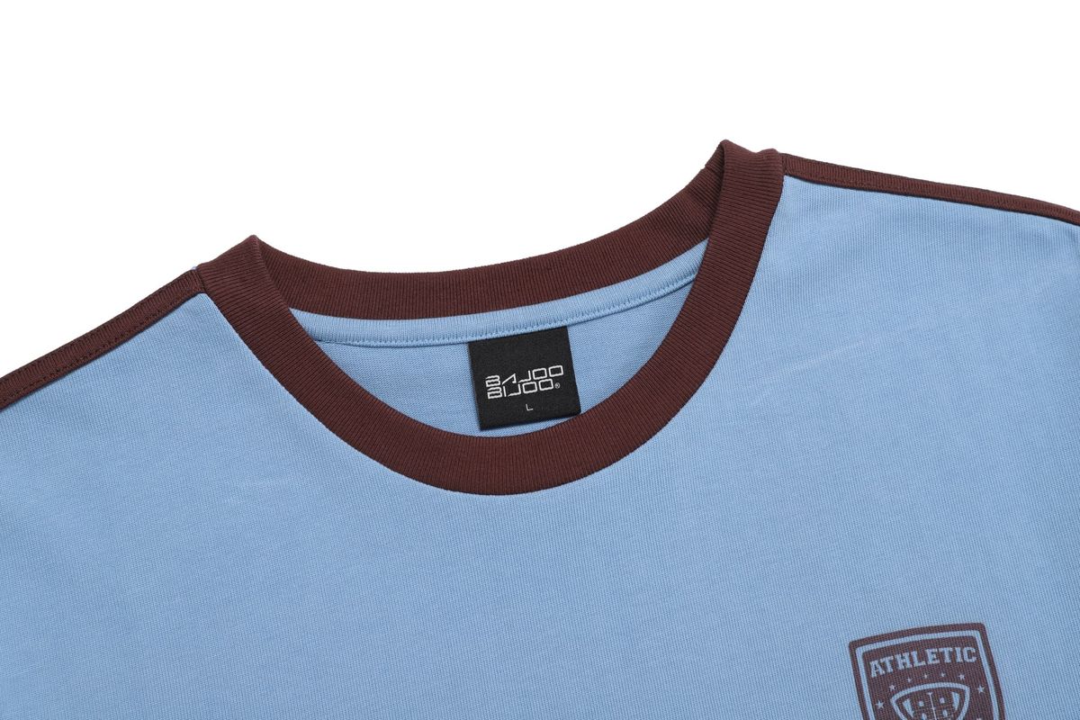 바쥬비쥬(BAJOO BIJOO) SPORTY JERSEY T-SHIRT [SKY]