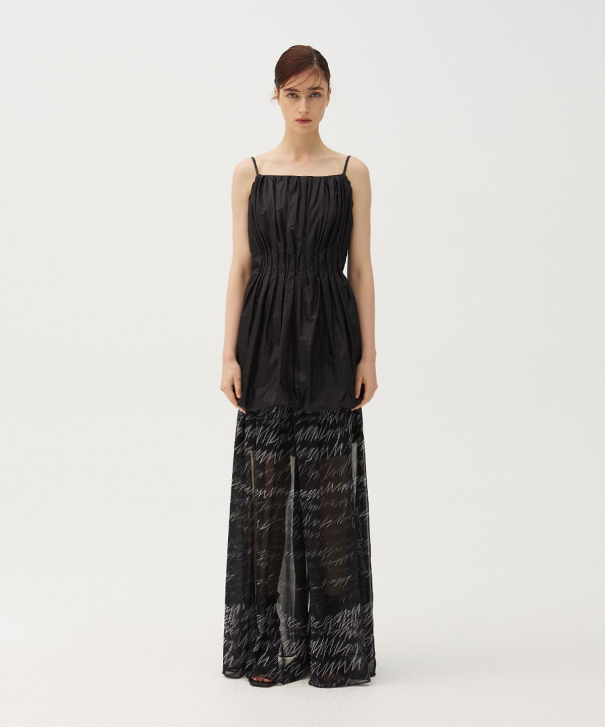 므아므(MMAM) Chiffon layered pants