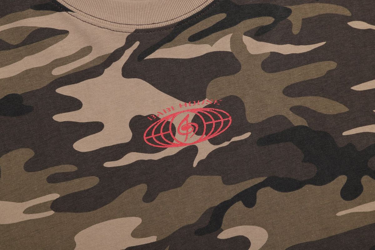 바쥬비쥬(BAJOO BIJOO) BABIHOUSE CAMO T-SHIRT [BEIGE]