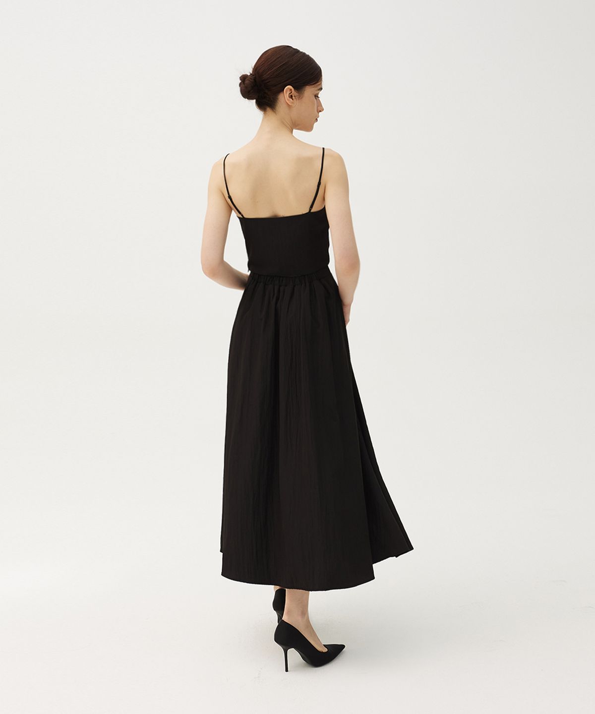 므아므(MMAM) Minimal flared skirt