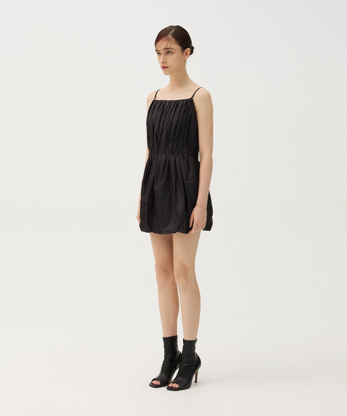 므아므(MMAM) Balloon banding mini dress