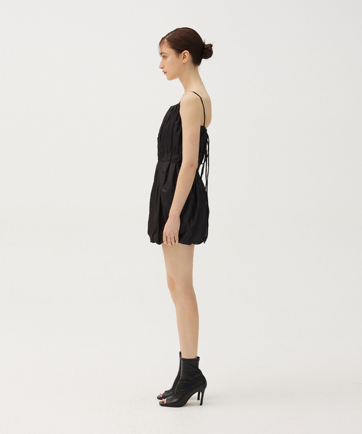 므아므(MMAM) Balloon banding mini dress