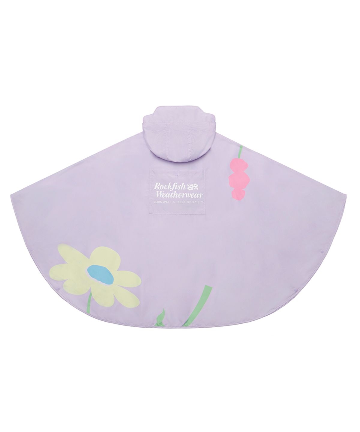 락피쉬웨더웨어(ROCKFISH WEATHERWEAR) FLOWER RAIN PONCHO - 2 colors