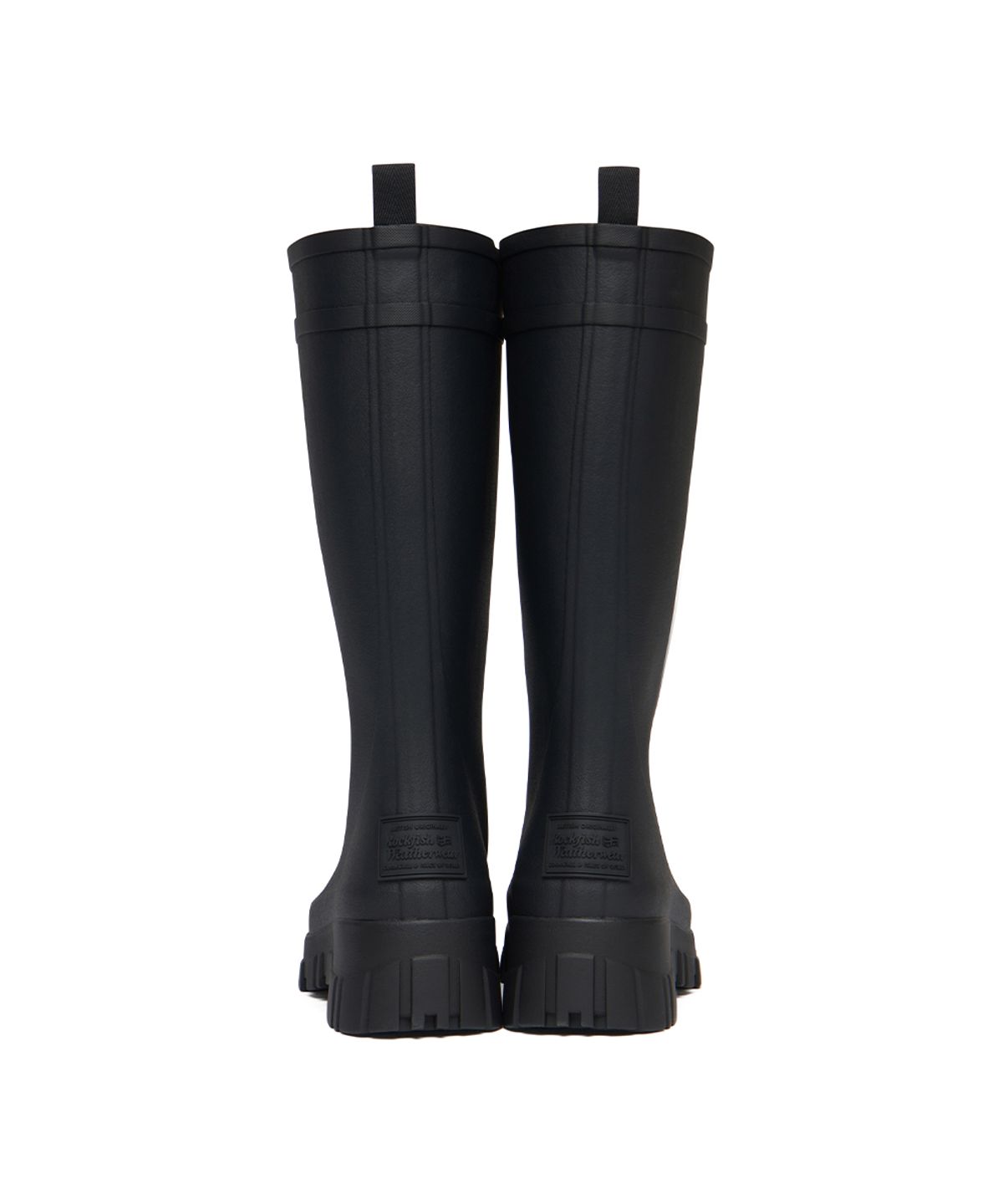 락피쉬웨더웨어(ROCKFISH WEATHERWEAR) PLATFORM LACEUP RAIN BOOTS LONG - 3 colors