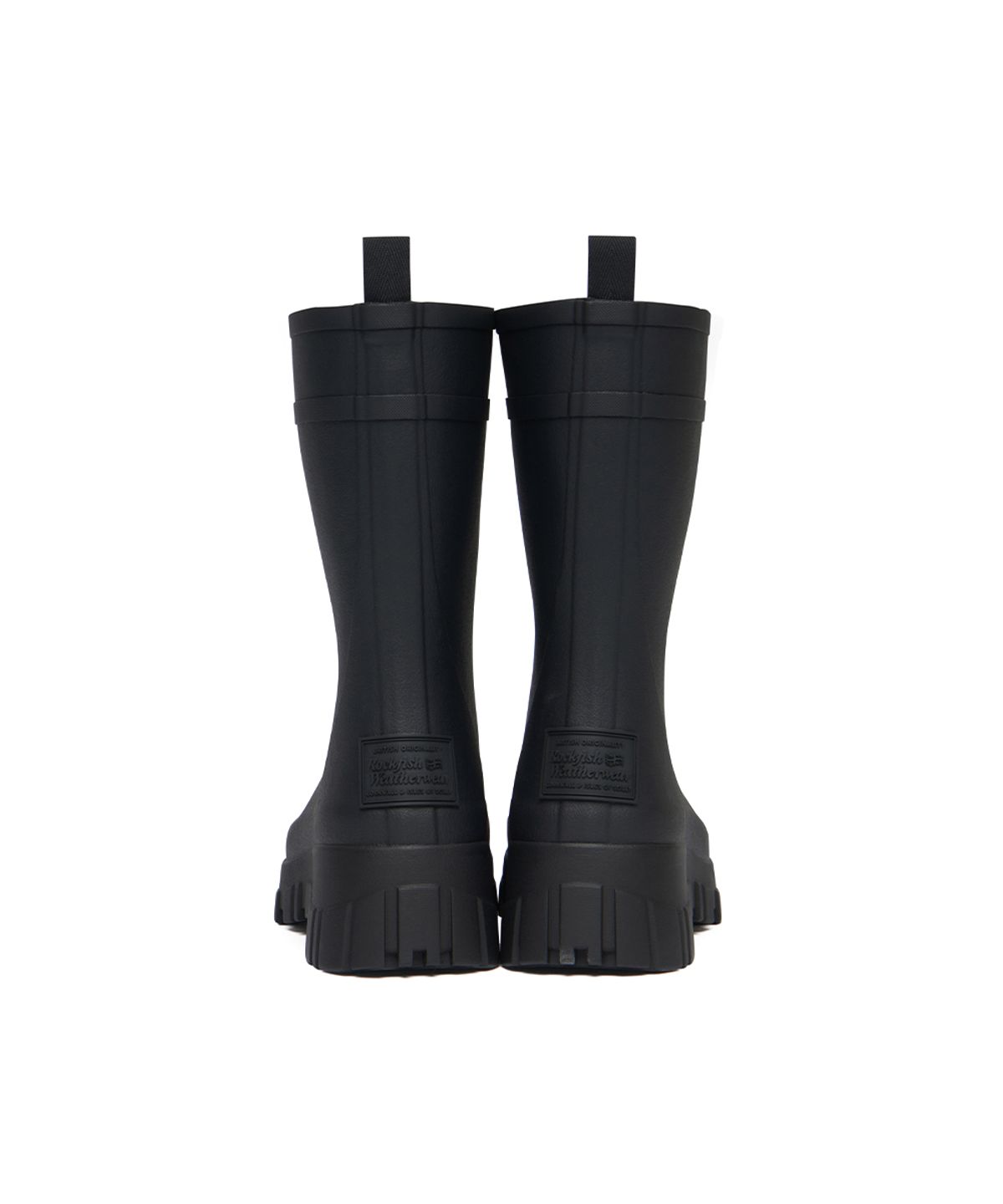 락피쉬웨더웨어(ROCKFISH WEATHERWEAR) PLATFORM LACEUP RAIN BOOTS MIDDLE - 3 colors