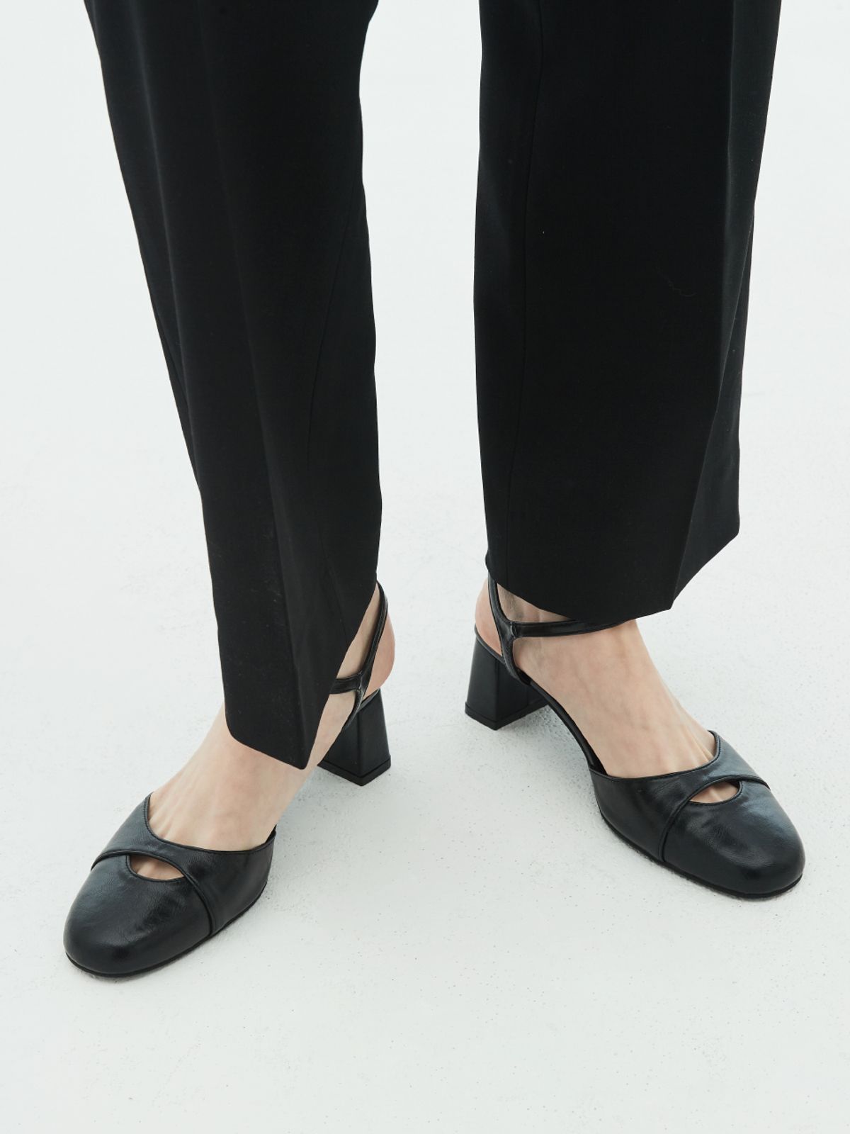 코모레비뮤지엄(KOMOREBI MUSEUM) KM361 핸드메이드 레이어 샌들 5cm l 2Colors