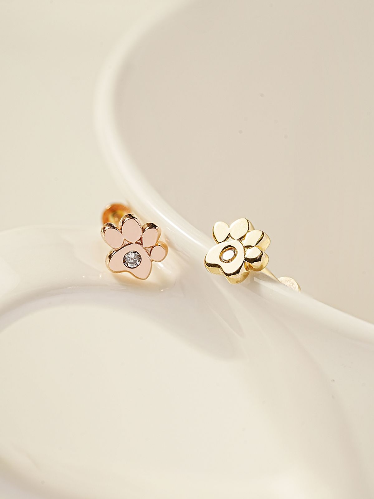 미니멀피어싱(MINIMALPIERCING) 14K 인터널 젤리 발바닥 라블렛 피어싱