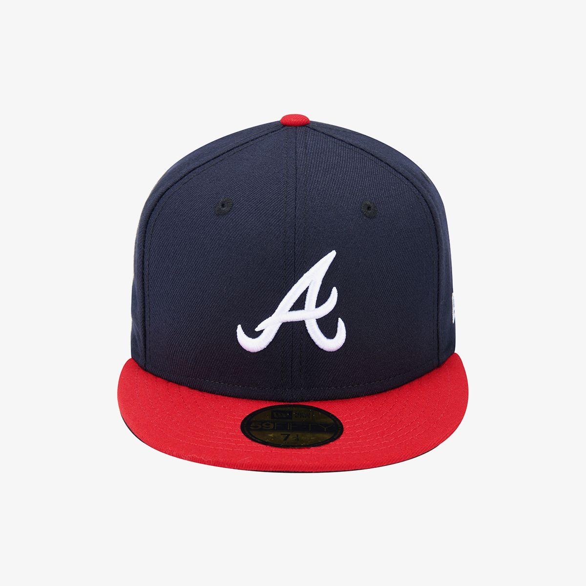 뉴에라(NEW ERA) MLB 어센틱 애틀랜타 브레이브스 홈 네이비 / 스칼렛 70361069