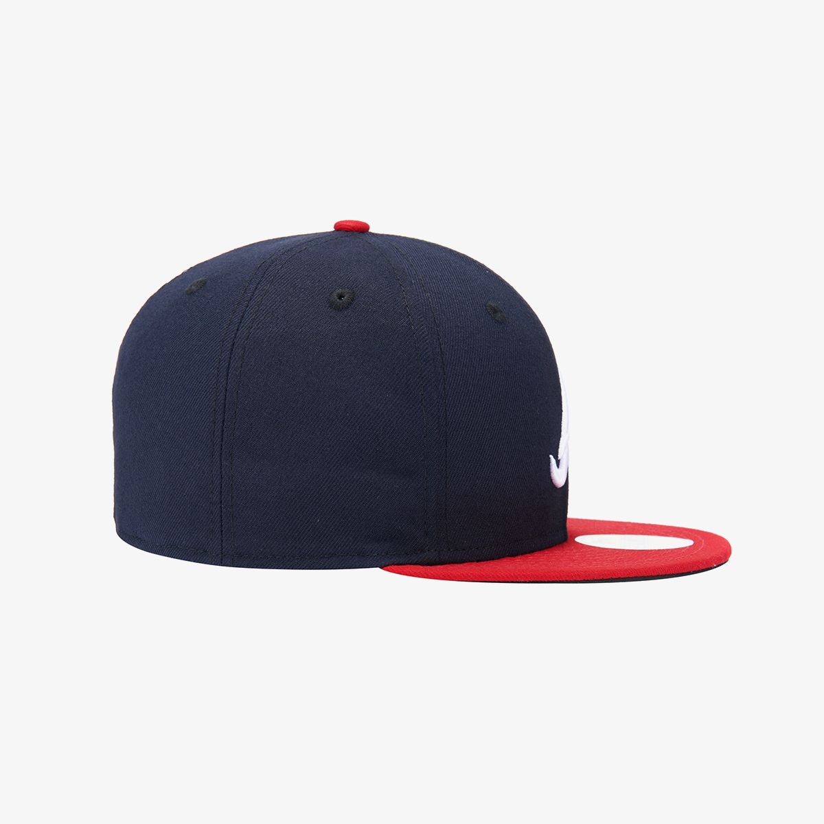 뉴에라(NEW ERA) MLB 어센틱 애틀랜타 브레이브스 홈 네이비 / 스칼렛 70361069