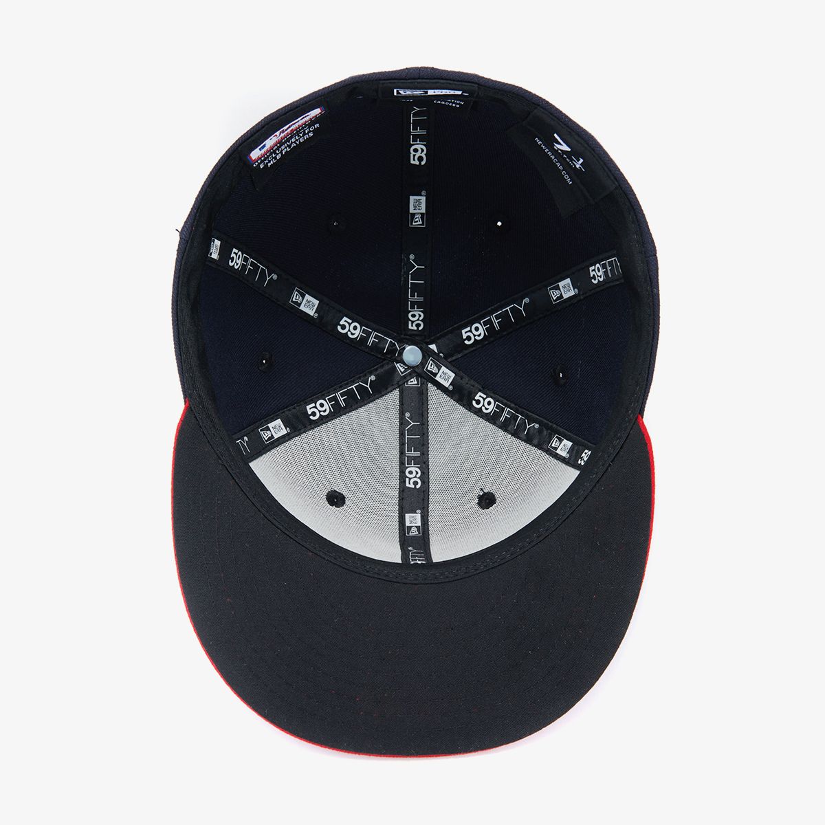 뉴에라(NEW ERA) MLB 어센틱 애틀랜타 브레이브스 홈 네이비 / 스칼렛 70361069