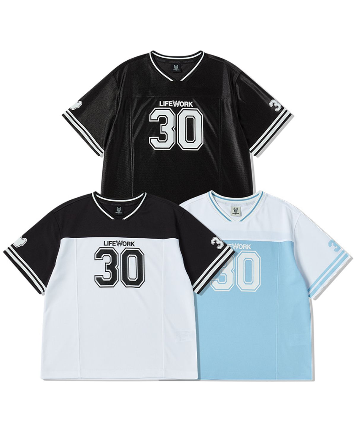 라이프워크 키즈(LIFEWORK KIDS) 키즈) 원마일 블록코어 반팔 티셔츠