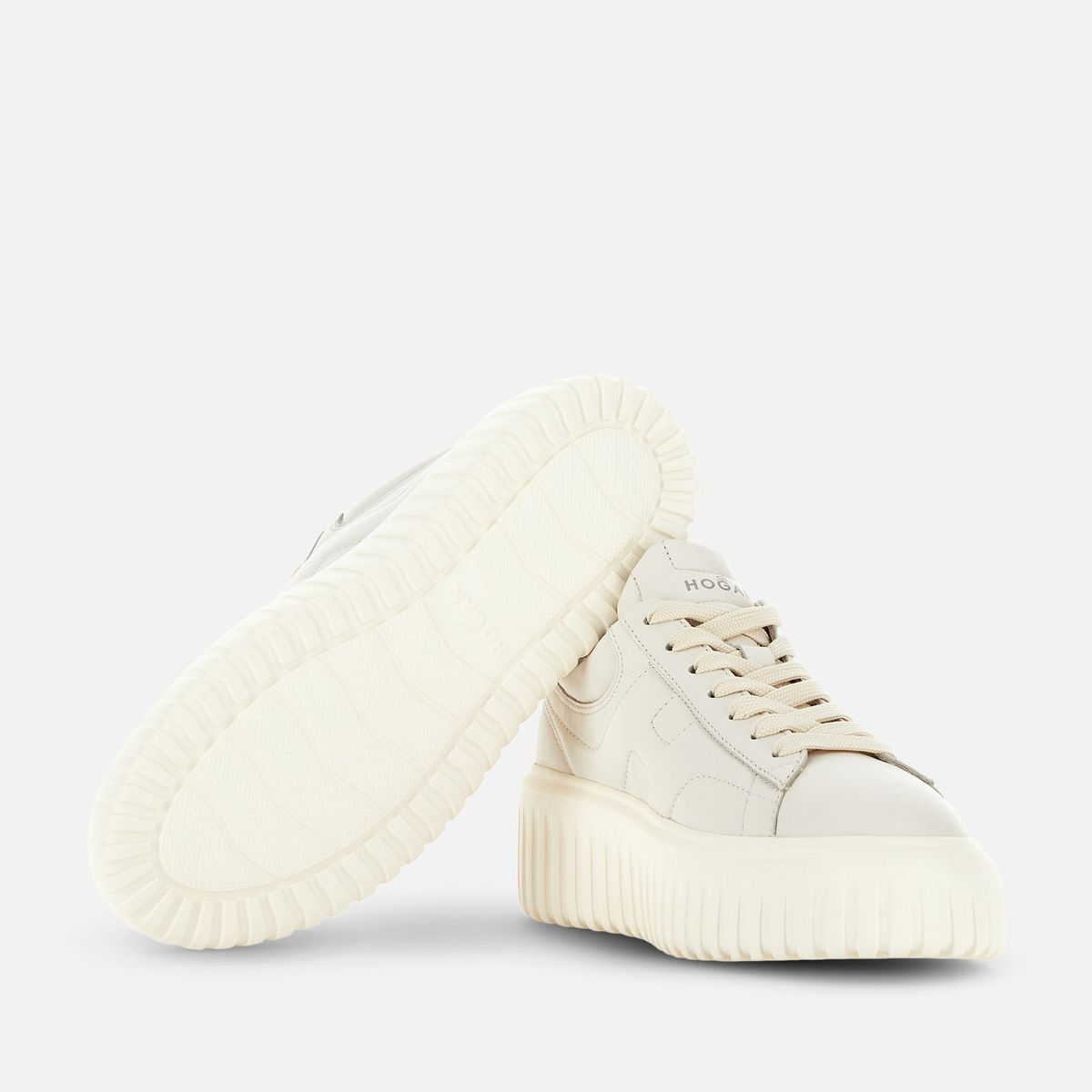 호간(HOGAN) 여성 H-스트라이프 스니커즈