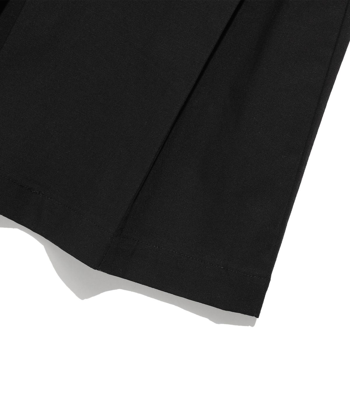 나이스고스트클럽(NICEGHOSTCLUB) DOUBLE PLEATS SHORTS_BLACK(NG2FMUPA60A)