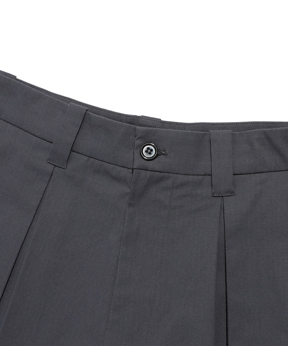 나이스고스트클럽(NICEGHOSTCLUB) DOUBLE PLEATS SHORTS_NAVY(NG2FMUPA60A)
