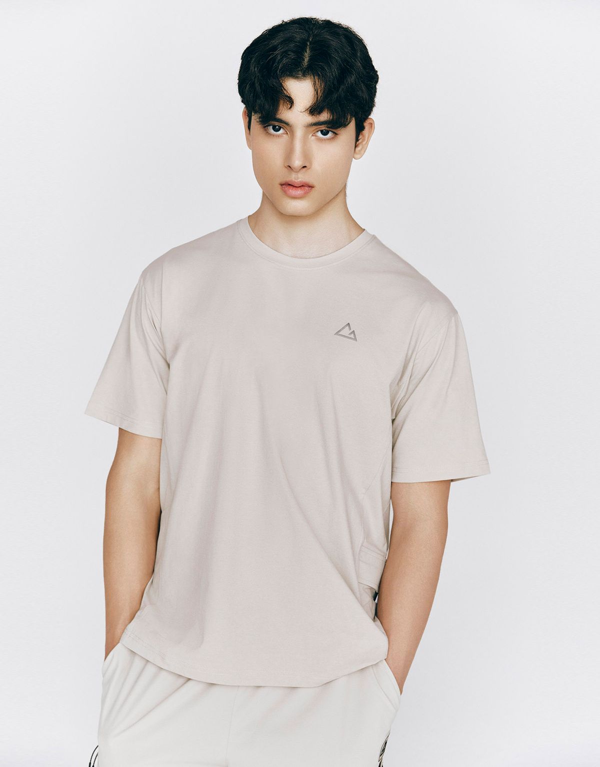 지오다노(GIORDANO) [쿨 기능성] 저지 릴렉스핏 반팔티 025225 [2color]