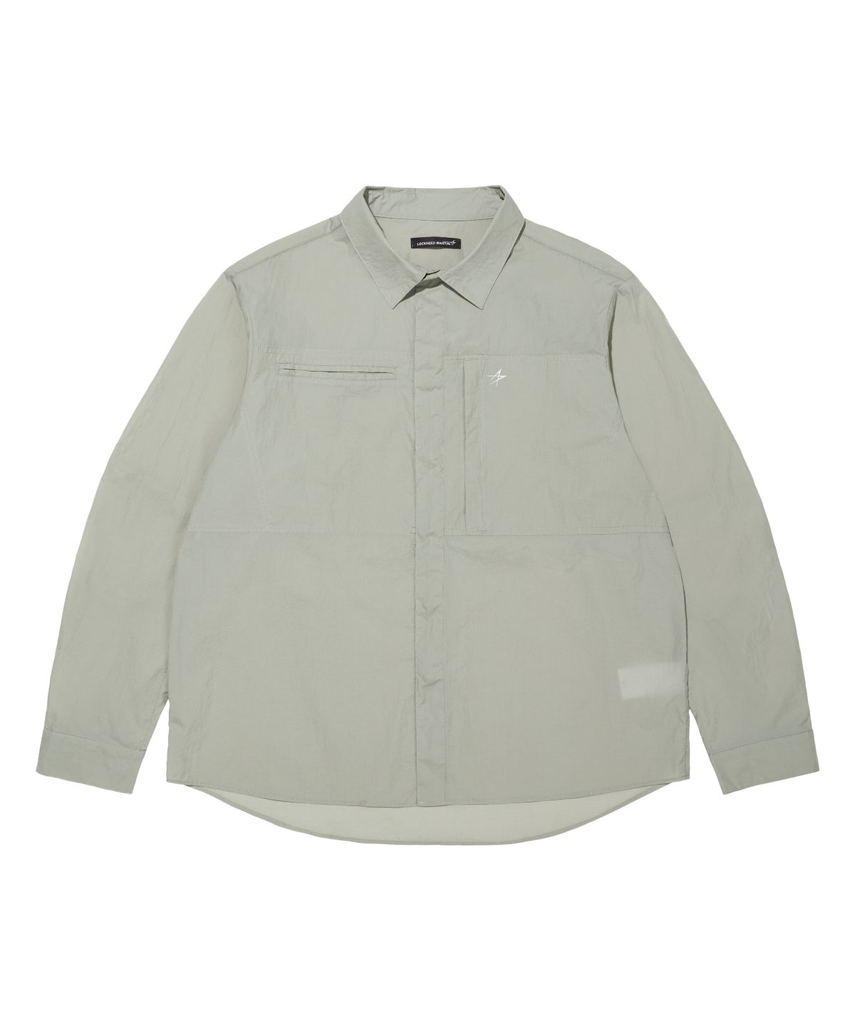 록히드마틴(LOCKHEED MARTIN) LONG SLEEVE OUTER SHIRTS (GREY)