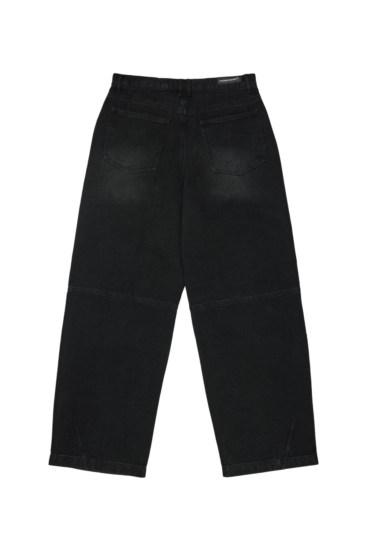 록히드마틴(LOCKHEED MARTIN) WIDE FIT DENIM PANTS (BLACK)