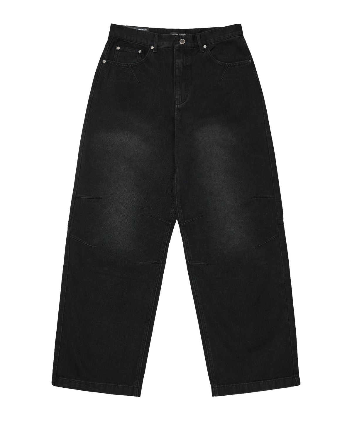 록히드마틴(LOCKHEED MARTIN) WIDE FIT DENIM PANTS (BLACK)