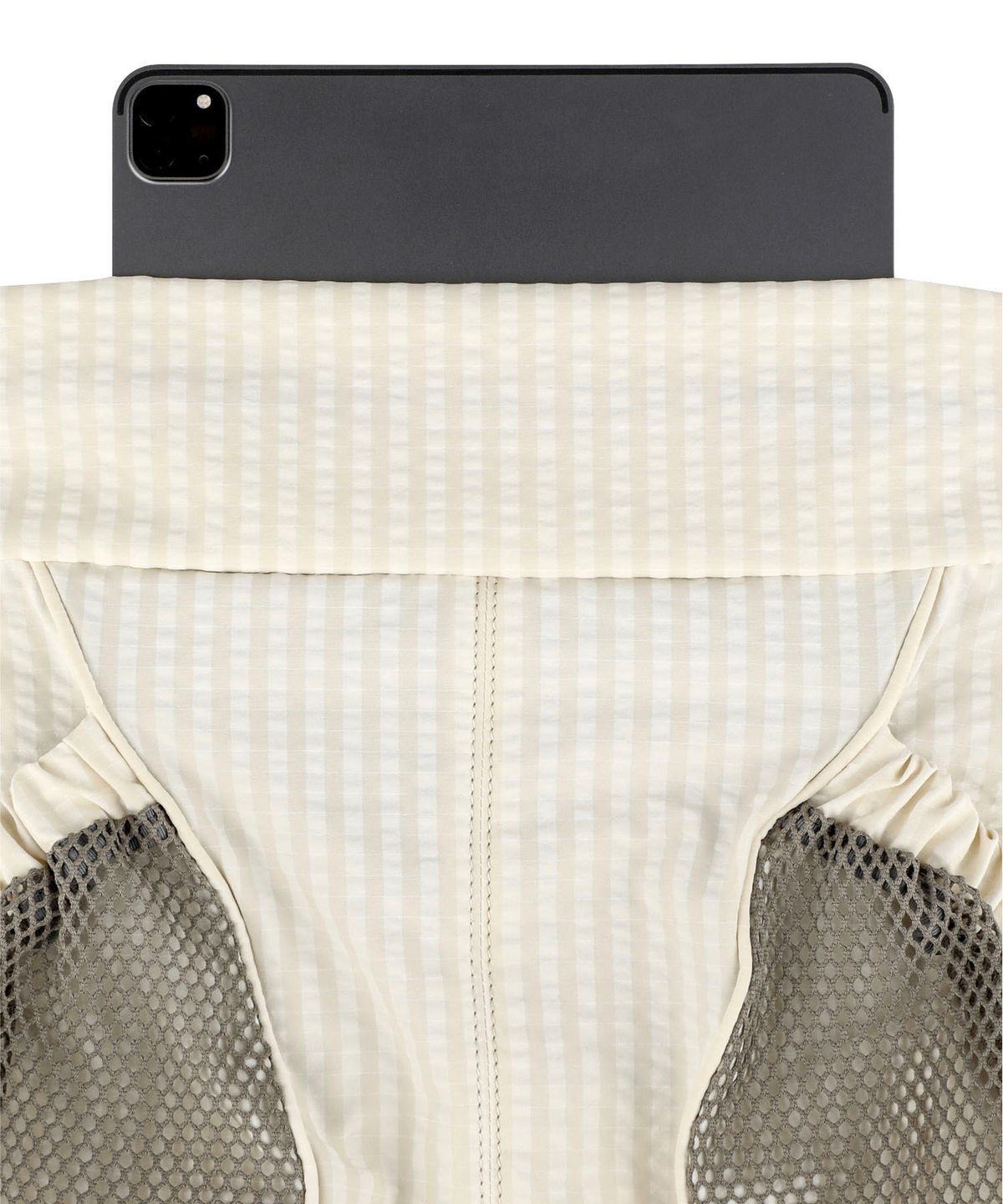 썬러브투어(SUNLOVETOUR) Tourer Gym Sack Ivory Grid
