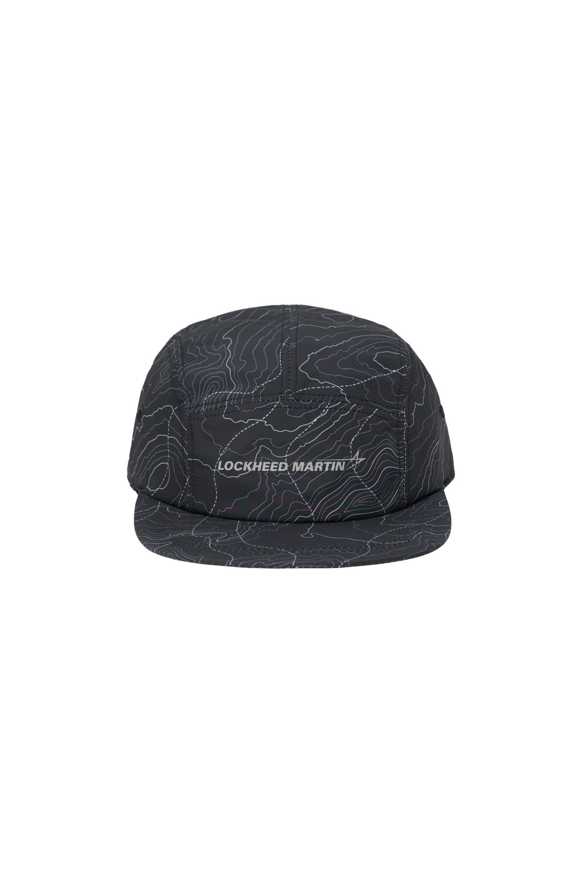 록히드마틴(LOCKHEED MARTIN) LM LOGO NYLON CAMP CAP (BLACK)