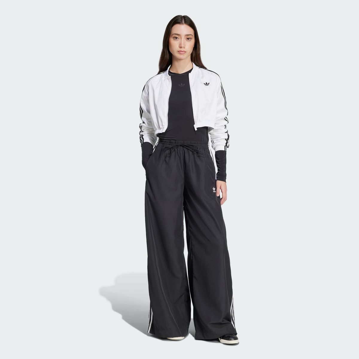 아디다스(ADIDAS) ADILENIUM 시즌 3 오버사이즈 트랙 팬츠 JD3390