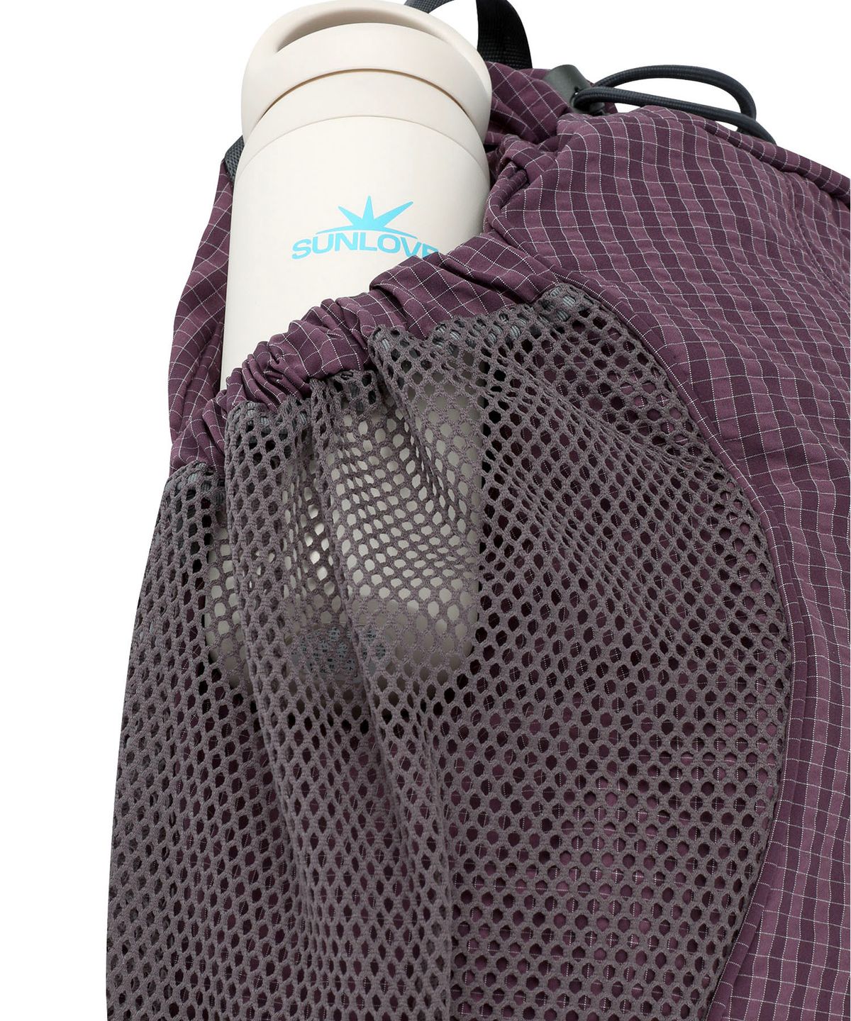 썬러브투어(SUNLOVETOUR) Tourer Gym Sack Purple Grid