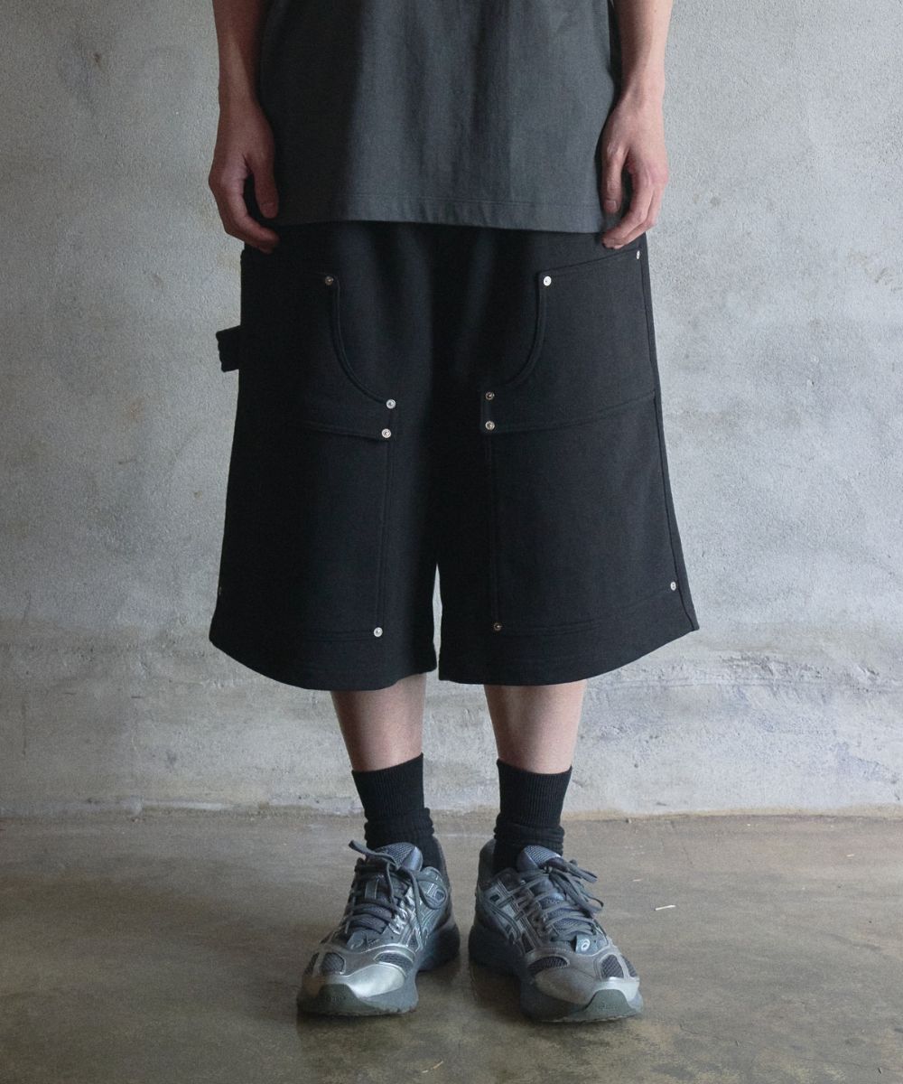 カーゴパンツ Opening Project Double Knee Bermuda Sweatpant Melange Gray MUSINSA | OPENING PROJECT Double Knee Bermuda Sweatpant
