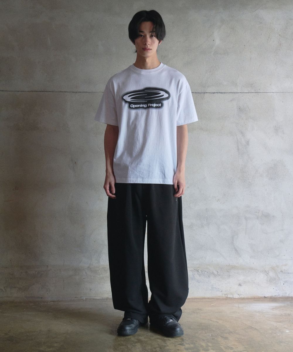 MUSINSA | OPENING PROJECT Identity T Shirt - Sprayed White
