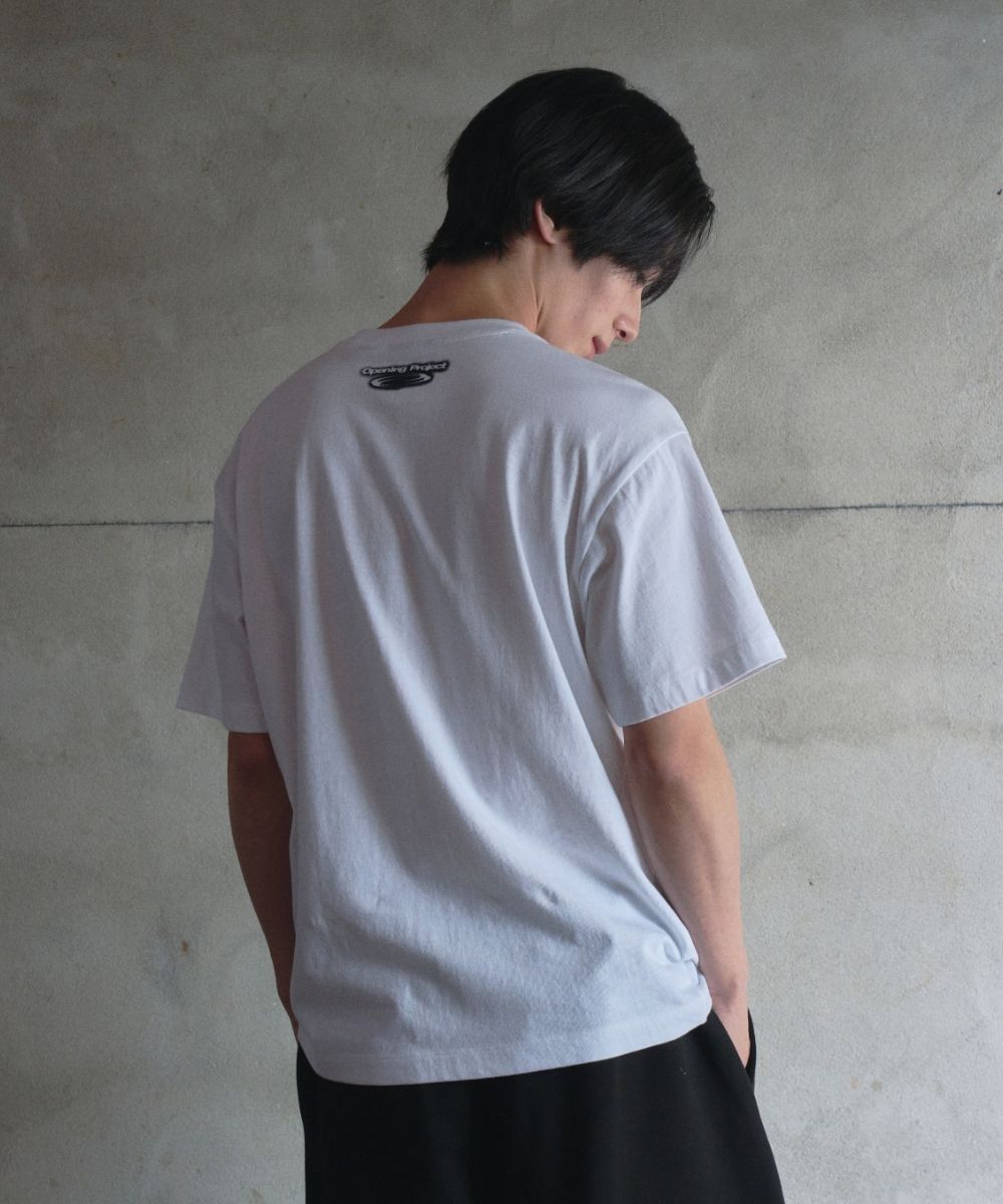 Opening Project☆Identity T Shirt Sprayed MUSINSA | OPENING PROJECT Identity T Shirt - Sprayed White