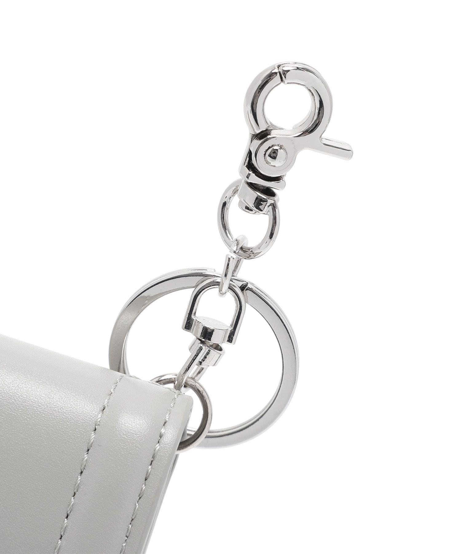 MUSINSA | NICE GHOST CLUB 3STAR RANSEL CARD WALLET_GREY