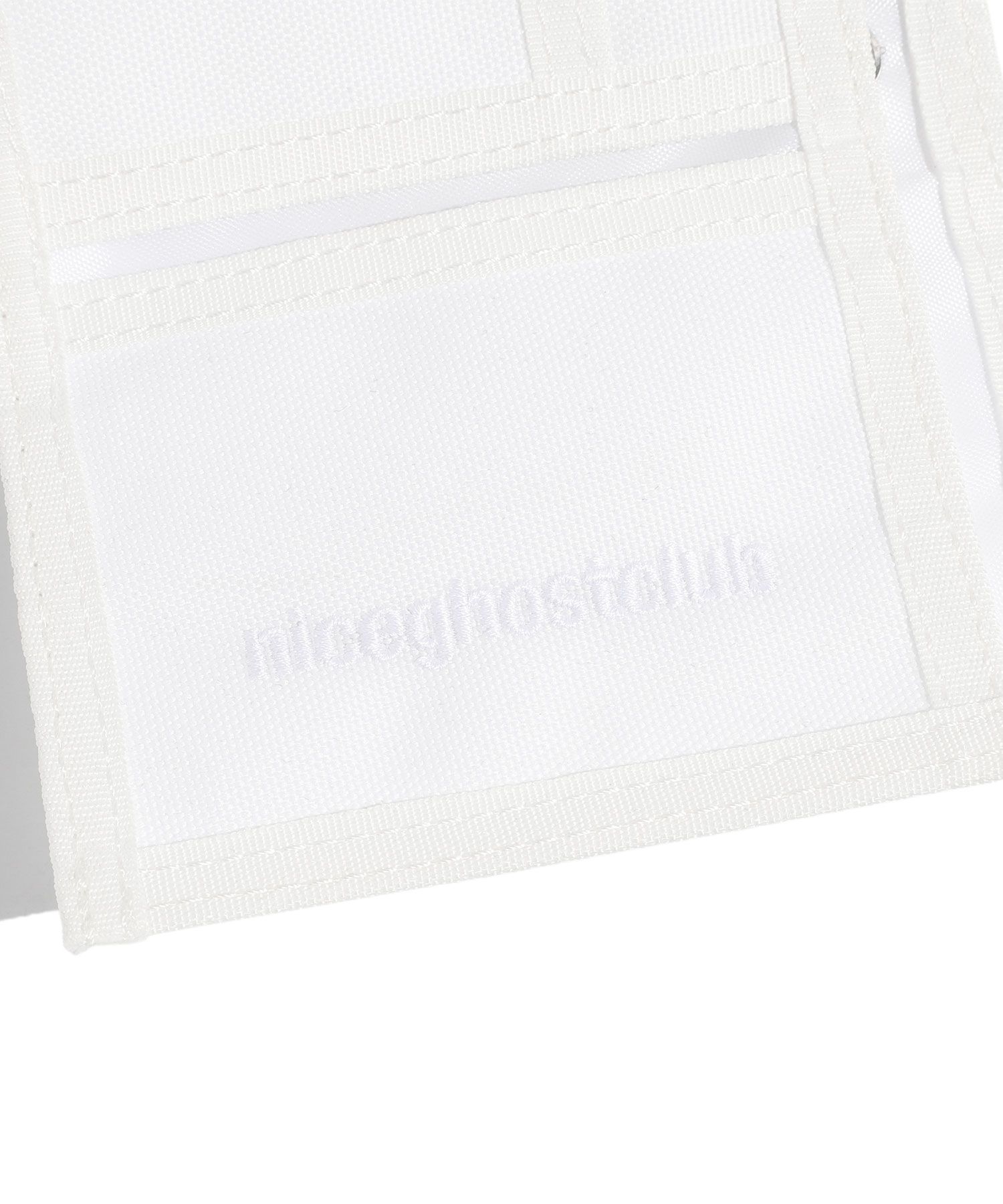 MUSINSA | NICE GHOST CLUB FRILL WALLET_WHITE(NG2FSUAB69A)