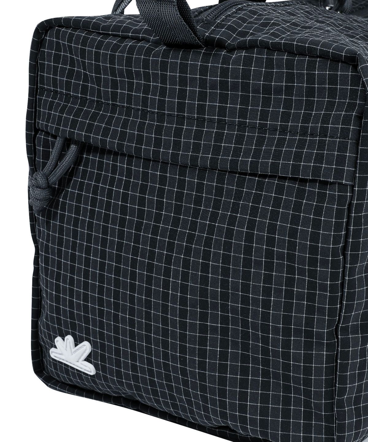 썬러브투어(SUNLOVETOUR) Micro Duffle Bag Black Grid