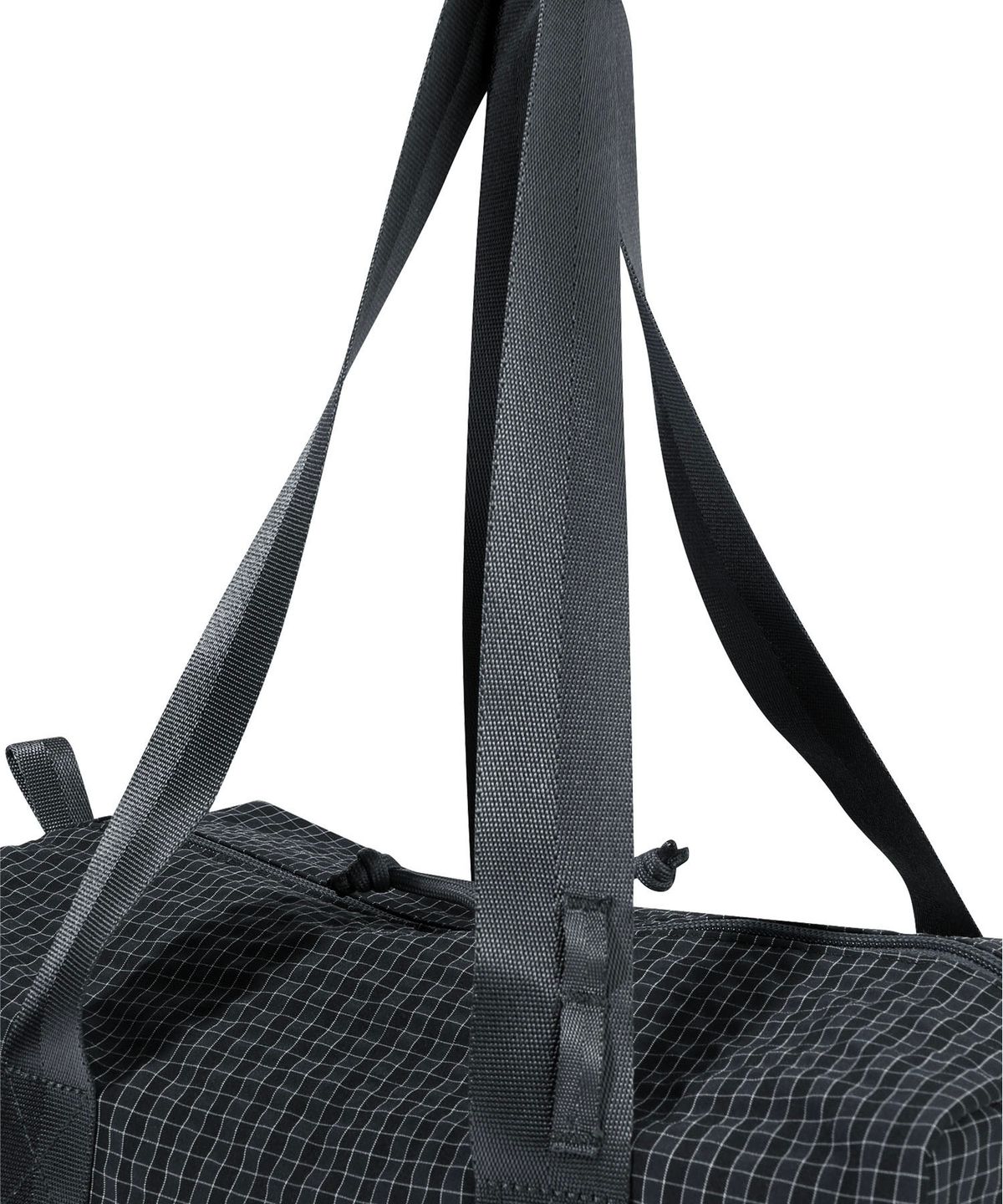 썬러브투어(SUNLOVETOUR) Micro Duffle Bag Black Grid