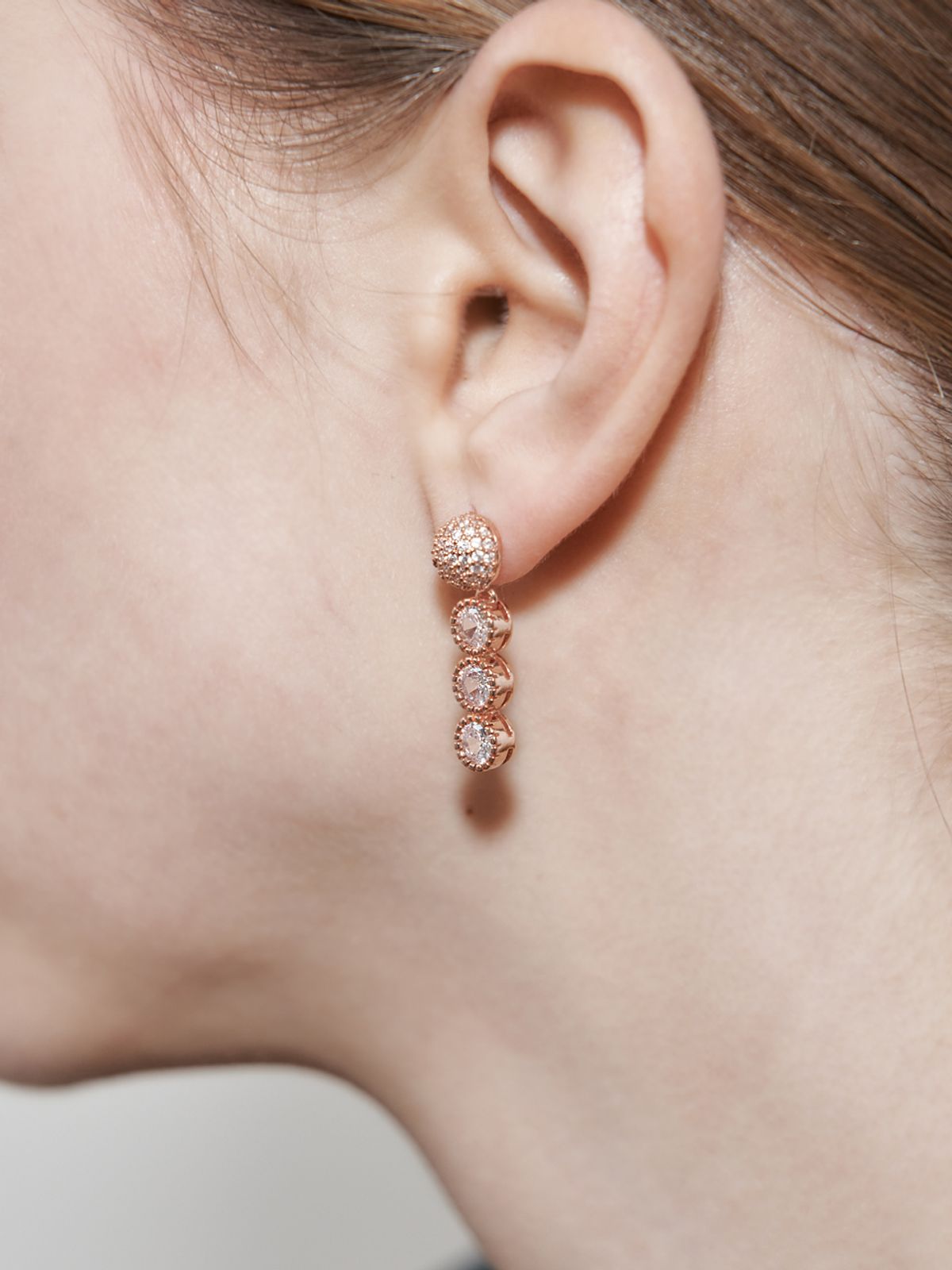 가이거주얼리(GEIGERJEWELRY) 14K GF 볼 드랍 귀걸이 GIGFEE012