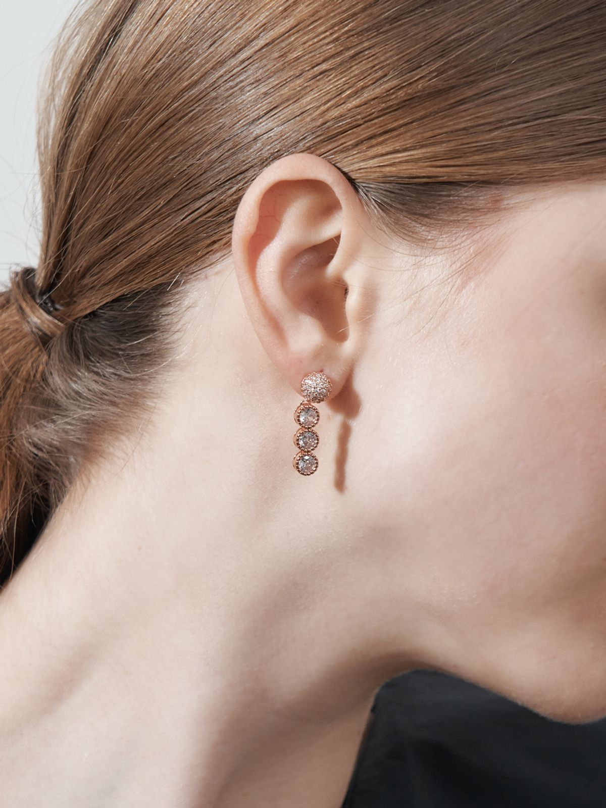 가이거주얼리(GEIGERJEWELRY) 14K GF 볼 드랍 귀걸이 GIGFEE012