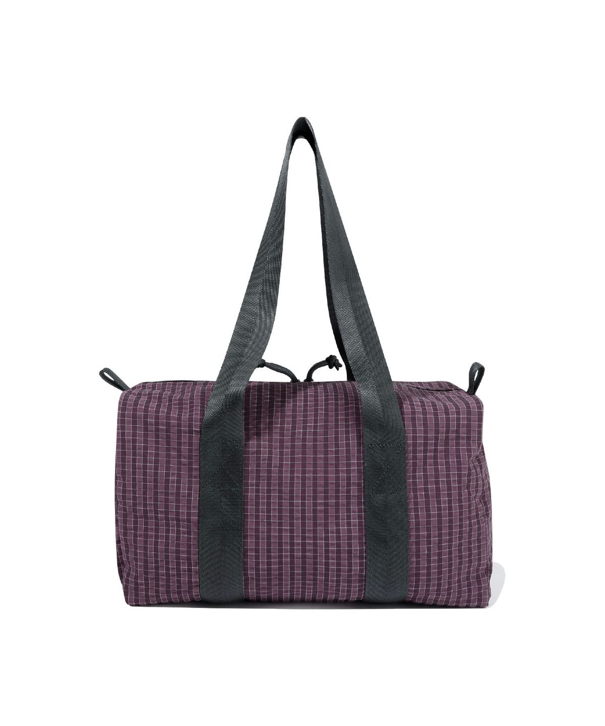 썬러브투어(SUNLOVETOUR) Micro Duffle Bag Purple Grid