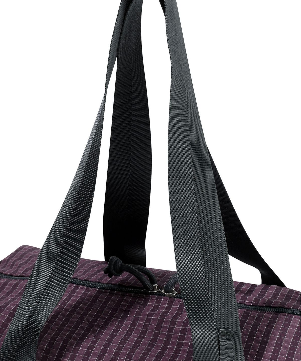 썬러브투어(SUNLOVETOUR) Micro Duffle Bag Purple Grid