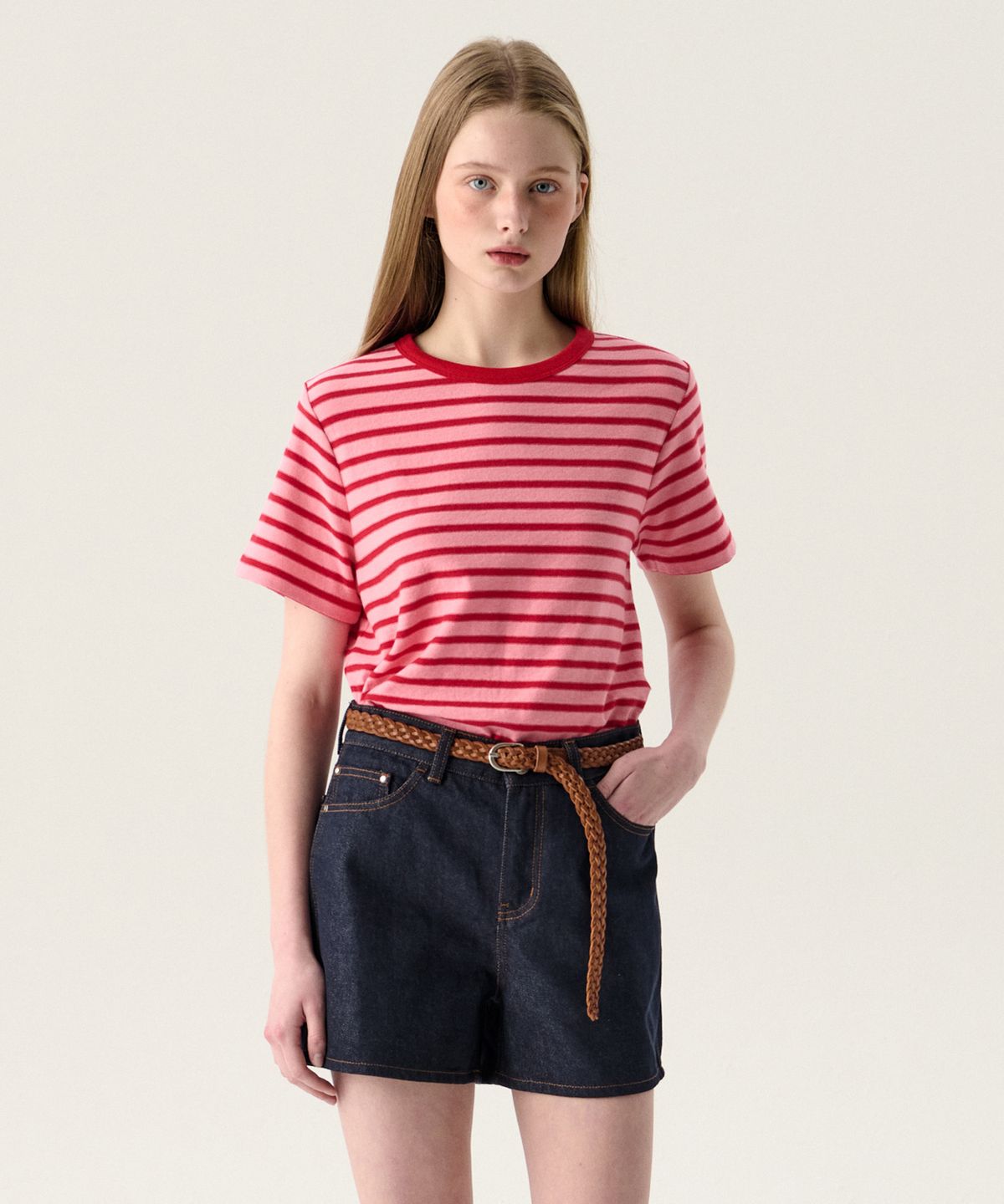 튜드먼트(TTUDEMENT) ESSENTIAL DENIM SHORTS INDIGO
