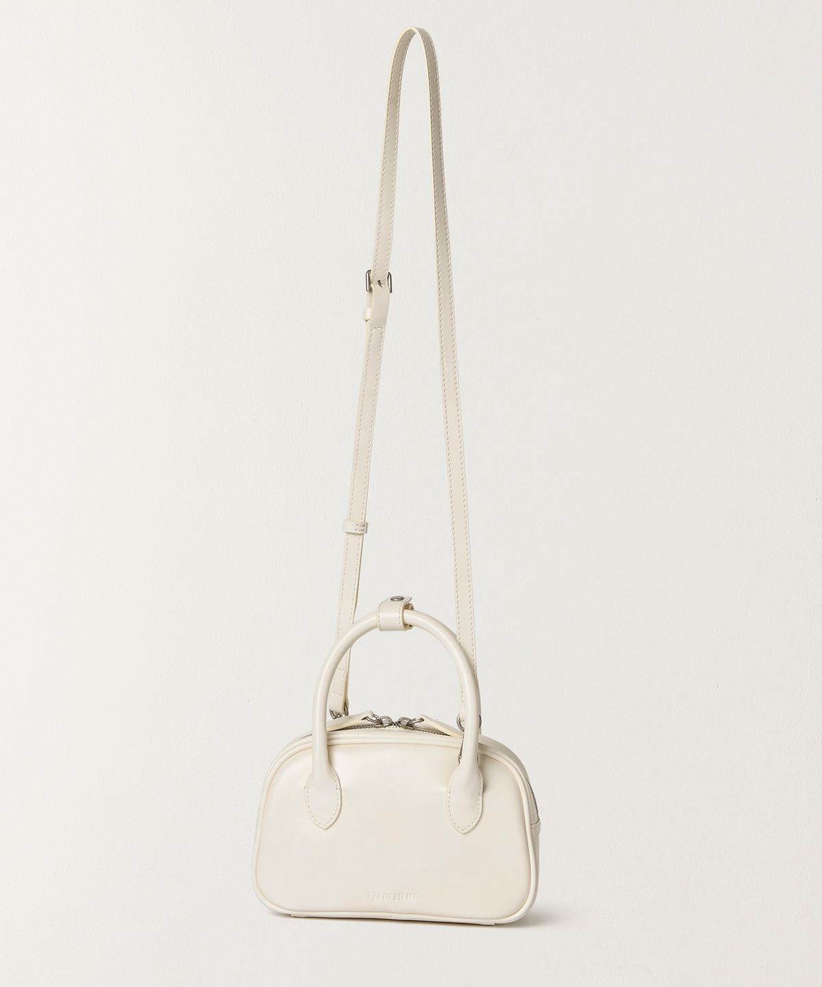 튜드먼트(TTUDEMENT) SORBET MINI TOTE BAG WHITE