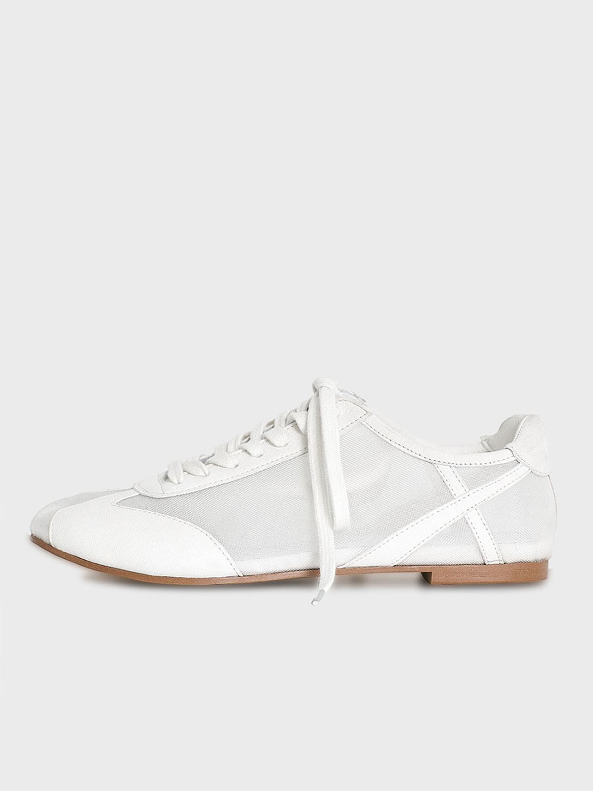 네거티브쓰리(NEGATIVETHREE) Dein Mesh Flat_Vintage Ivory