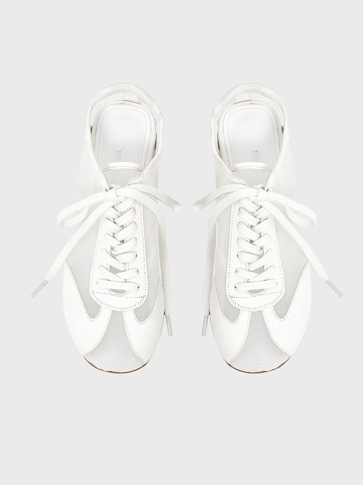네거티브쓰리(NEGATIVETHREE) Dein Mesh Flat_Vintage Ivory