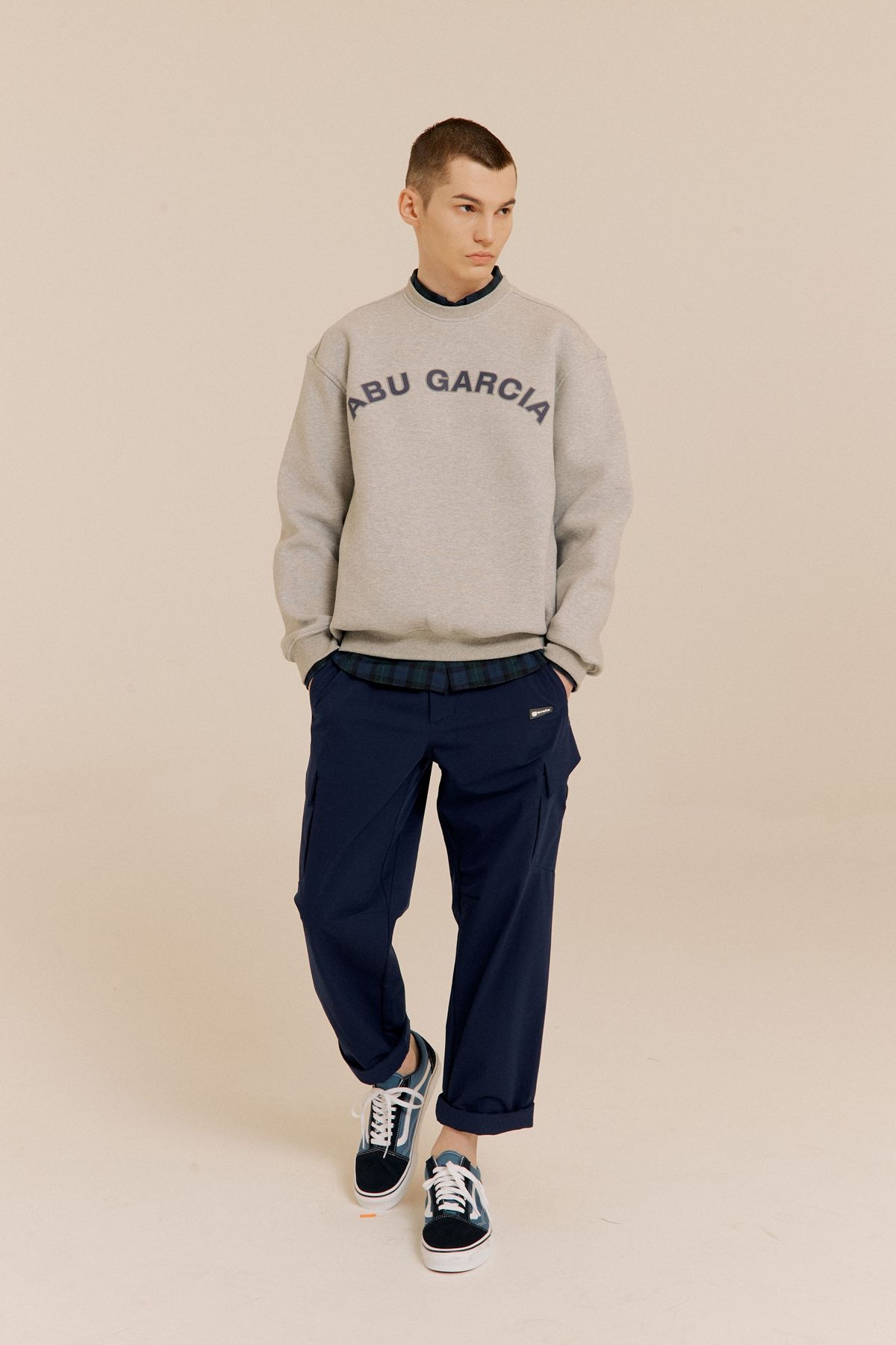 아부가르시아(ABU GARCIA) 앵글러 캐주얼 팬츠 NAVY