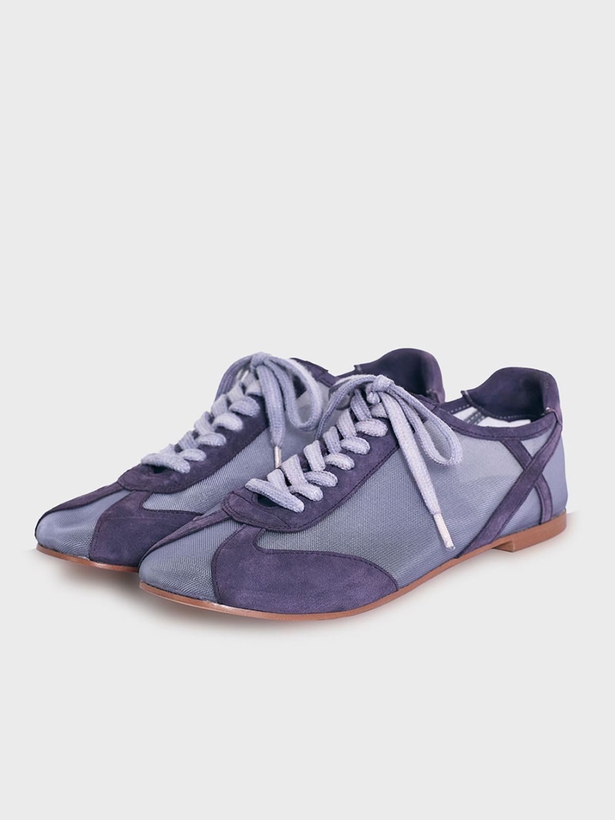 네거티브쓰리(NEGATIVETHREE) Dein Mesh Flat_Vintage Purple