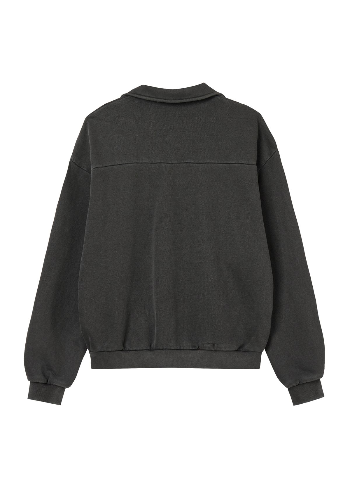 세비지(SAVAGE) Collar Sweatshirt - Pigment Black