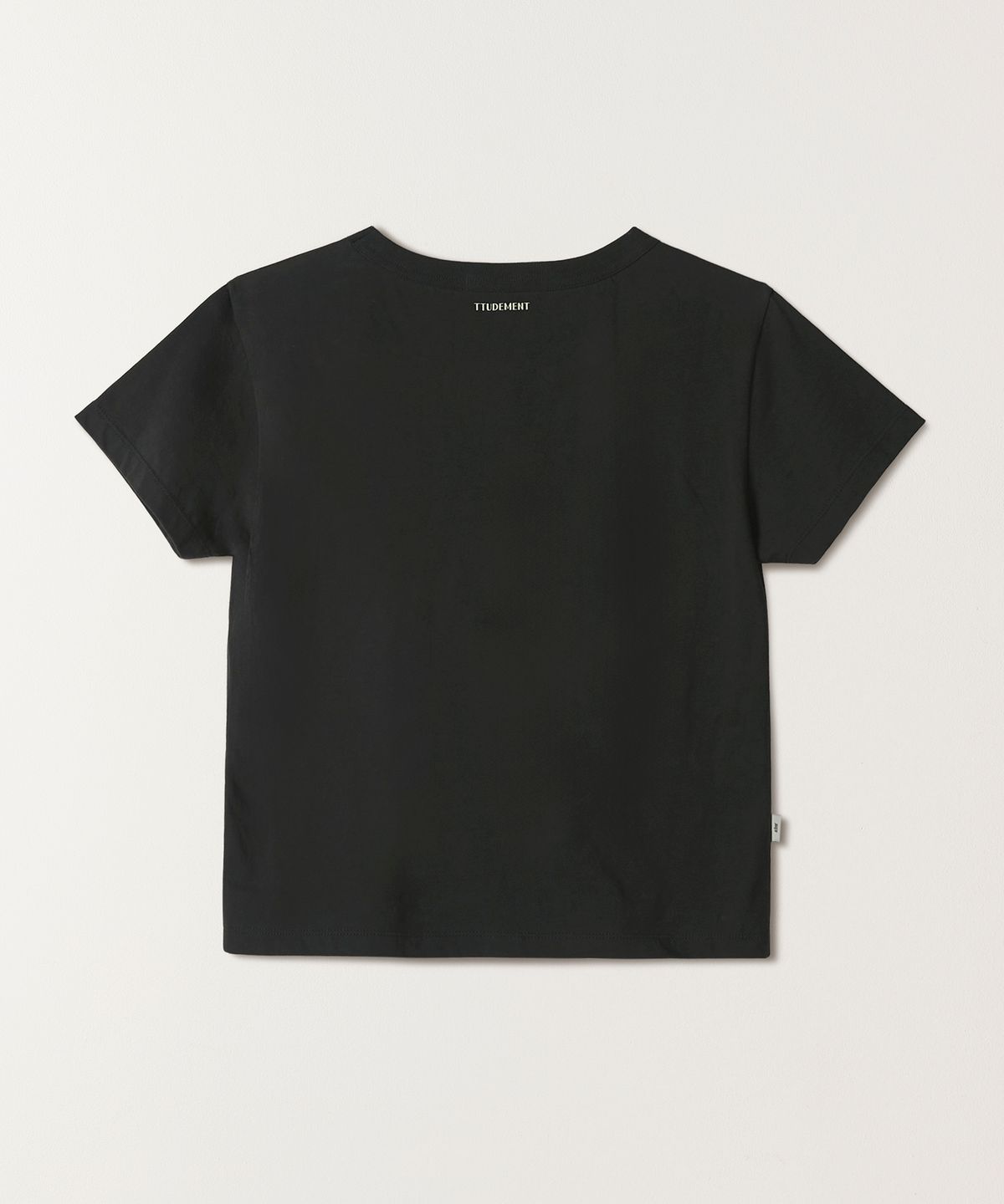 튜드먼트(TTUDEMENT) TTUDEMENT MARKET TEE BLACK