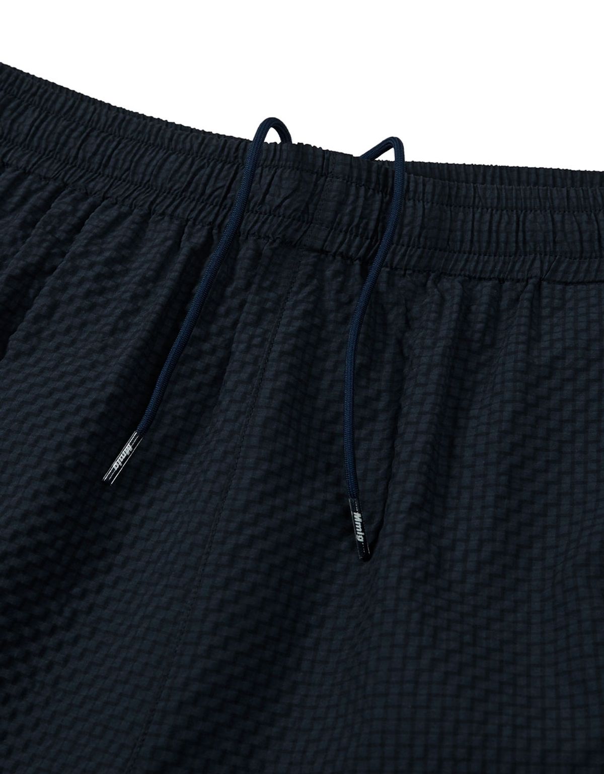 엠엠엘지(MMLG) [Mmlg] REGULAR FIT TEXTURE SHORTS (NAVY)