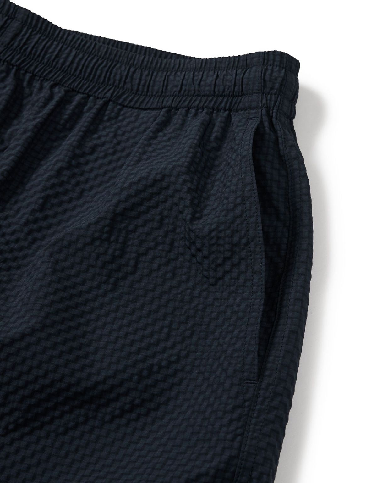 엠엠엘지(MMLG) [Mmlg] REGULAR FIT TEXTURE SHORTS (NAVY)