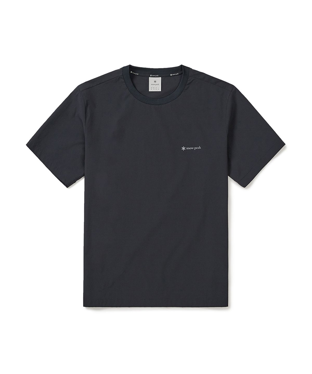 스노우피크 어패럴(SNOWPEAK APPAREL) 씬테크 베이직 반팔 티셔츠 (S25MUSTS31) Dark Navy