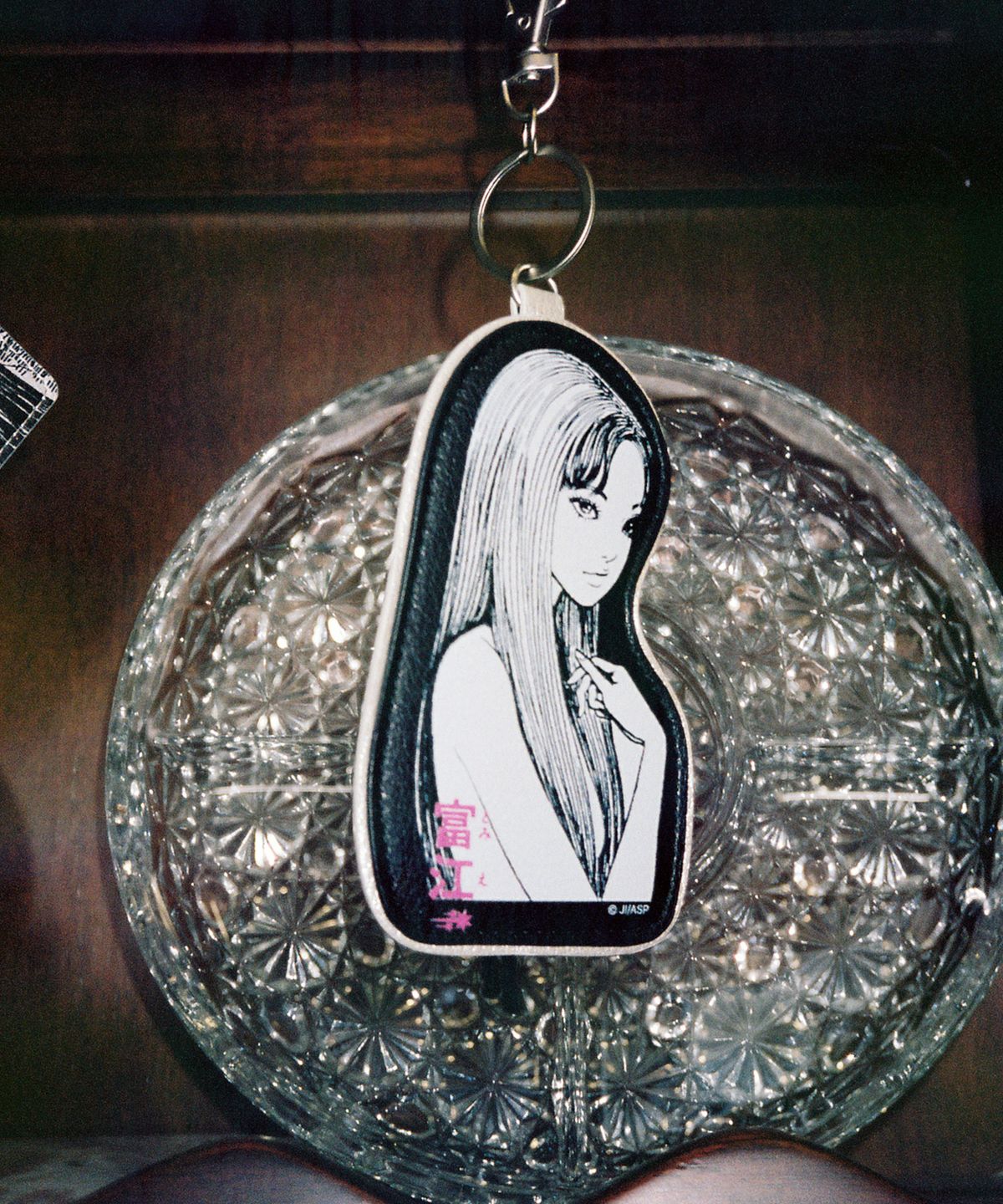나이스고스트클럽(NICEGHOSTCLUB) JUNJI ITO MANIAC TOMIE WALLET POUCH_BLACK(NG2FMUAB77B)